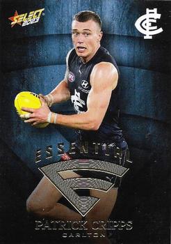 2023 Select AFL Footy Stars - Essentials #E11 Patrick Cripps Front